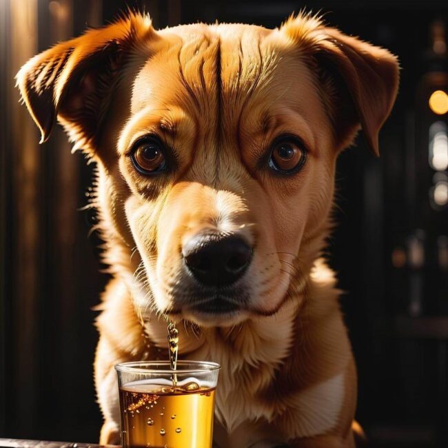 Brązowy mocz u psa a dieta BARF