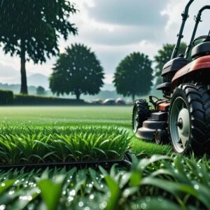 Czy deszcz wpływa na jakość koszenia trawy