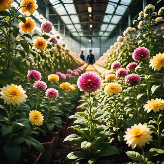 Dziwadło kwiat doświetlenie