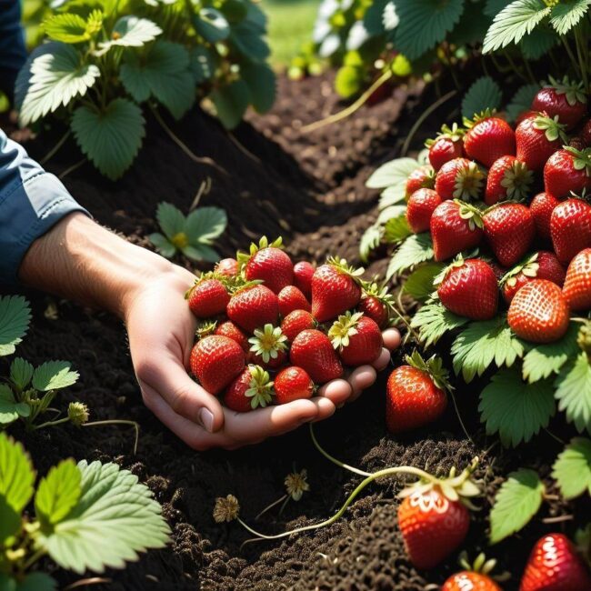 Ekologiczne metody ściółkowania truskawek