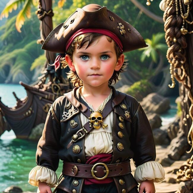 Jak ozdobić strój pirata elementami DIY