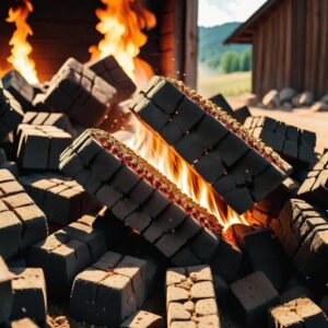 Jak przygotować brykiety z trocin