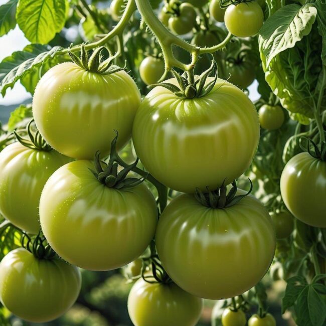 Jakie czynniki wpływają na smak dojrzałych zielonych pomidorów po zerwaniu