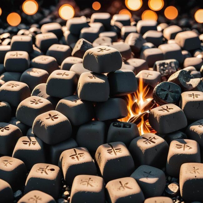 Masa na brykiety do domowego ogrzewania