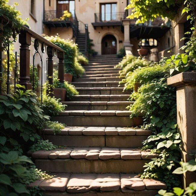 Montaż płytek ceramicznych na schodach