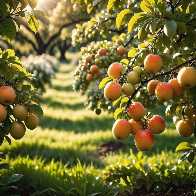 Nawożenie drzew owocowych na glebach zasadowych