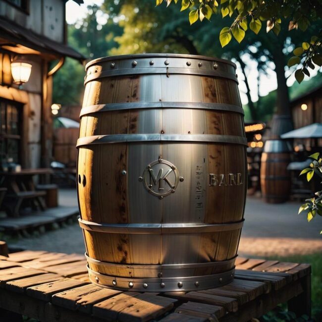 Ogrzewanie przy użyciu metalowej beczki