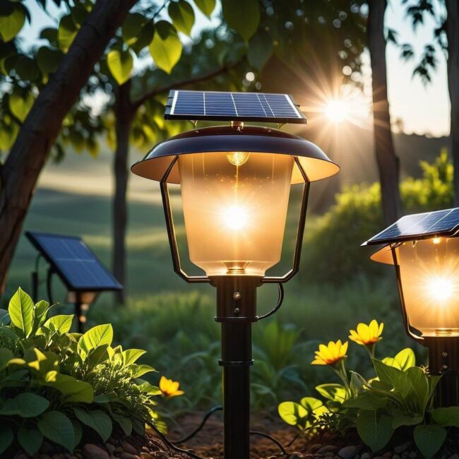 Oszczędność kosztów energetycznych dzięki lampom solarnym