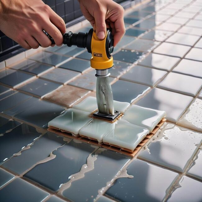 Porady dotyczące usuwania kleju montażowego z płytek