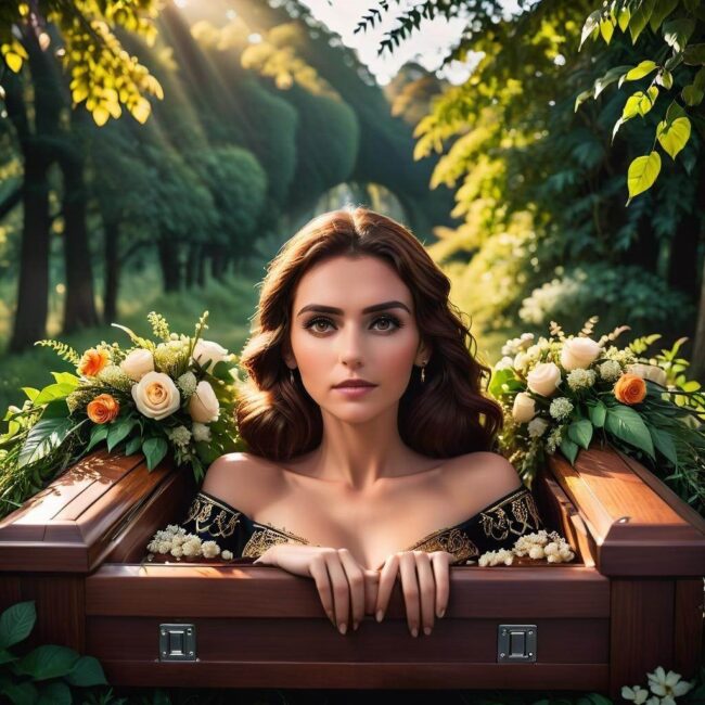 Praktyki różnych kultur związane z umieszczaniem rzeczy w trumnie