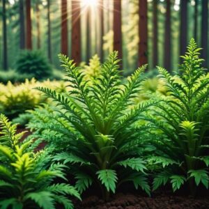 Rośliny na półcieniste miejsca pod tujki