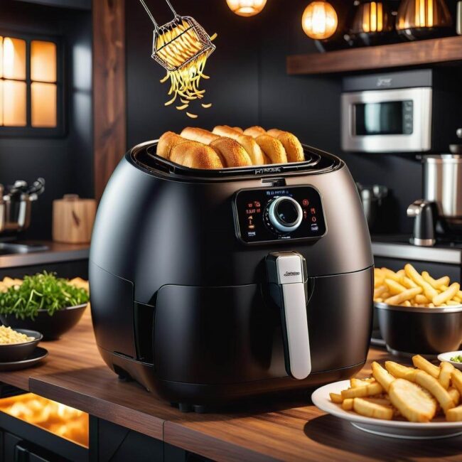 Systemy wentylacyjne w frytkownicach beztłuszczowych