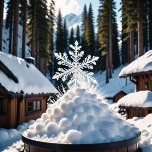 Sztuczny śnieg na imprezę tematyczną