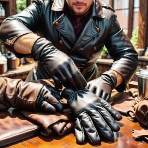 Zapobieganie odkształceniu się skóry w rękawiczkach