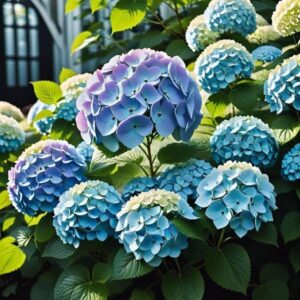 Zapylanie kwiatów hortensji